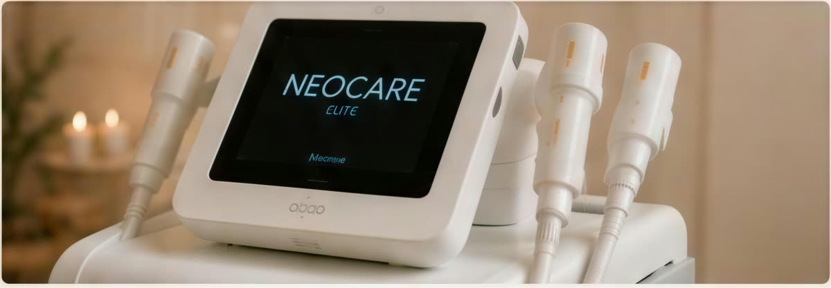 NeoCare Elite-apparatuur voor de Body Firm behandeling bij Femme Holistic
